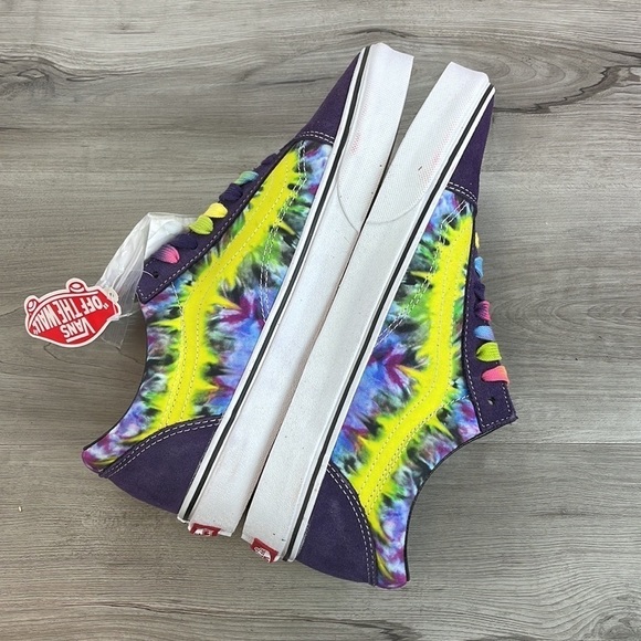 VANS-TIE DIE SHOES LOW TOPS - Picture 5 of 8